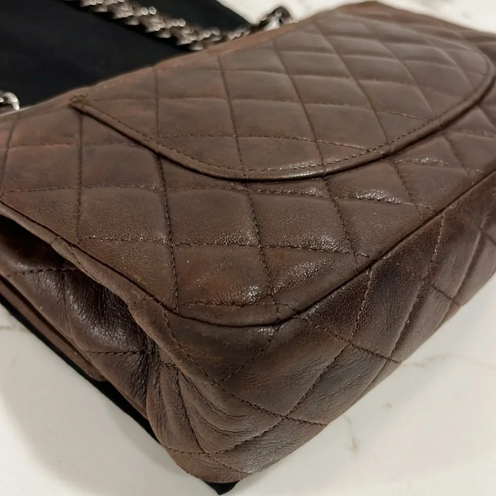 Chanel Double Flap Lambskin leather bag